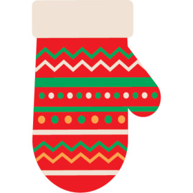 Χριστουγεννιάτικο Στολίδι Γάντι